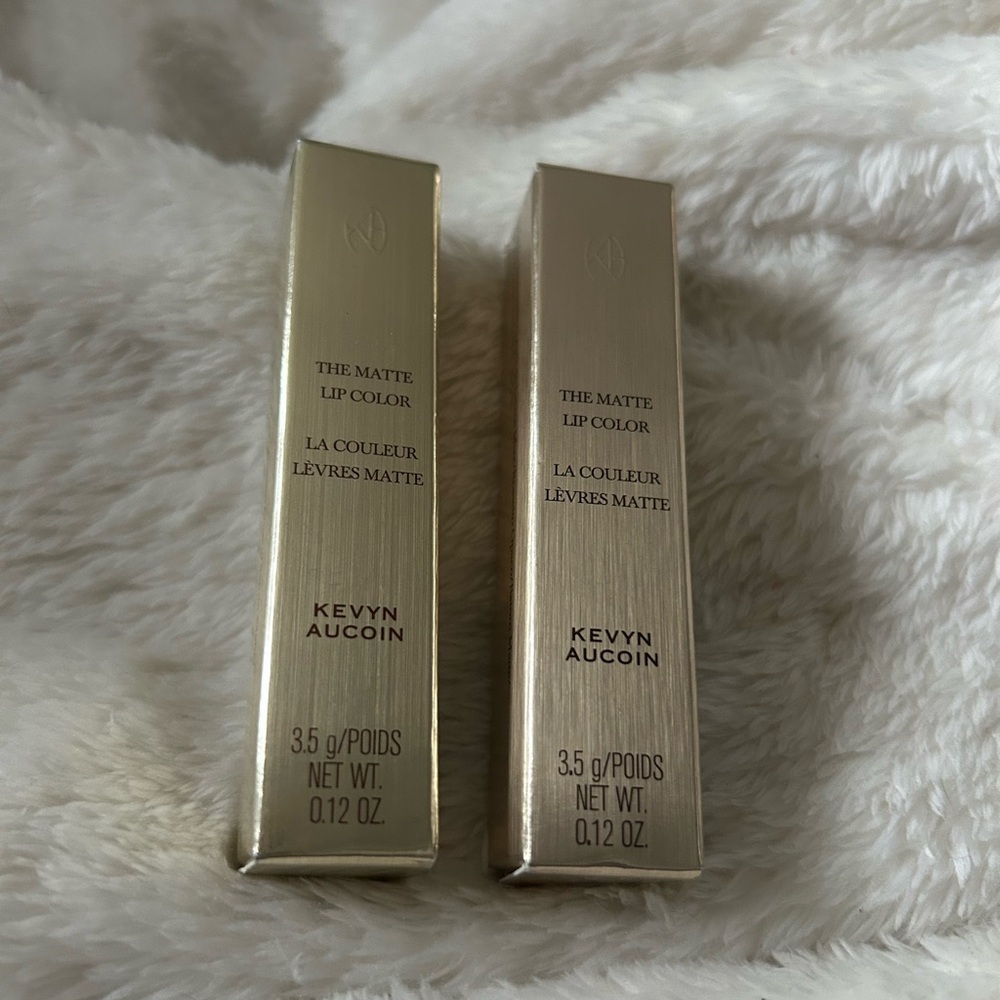 Set of 2 NWT Kevyn Aucoin Matte Lip Color
